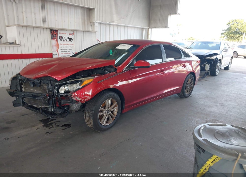 2017 HYUNDAI SONATA VIN: 5NPE24AF9HH445202