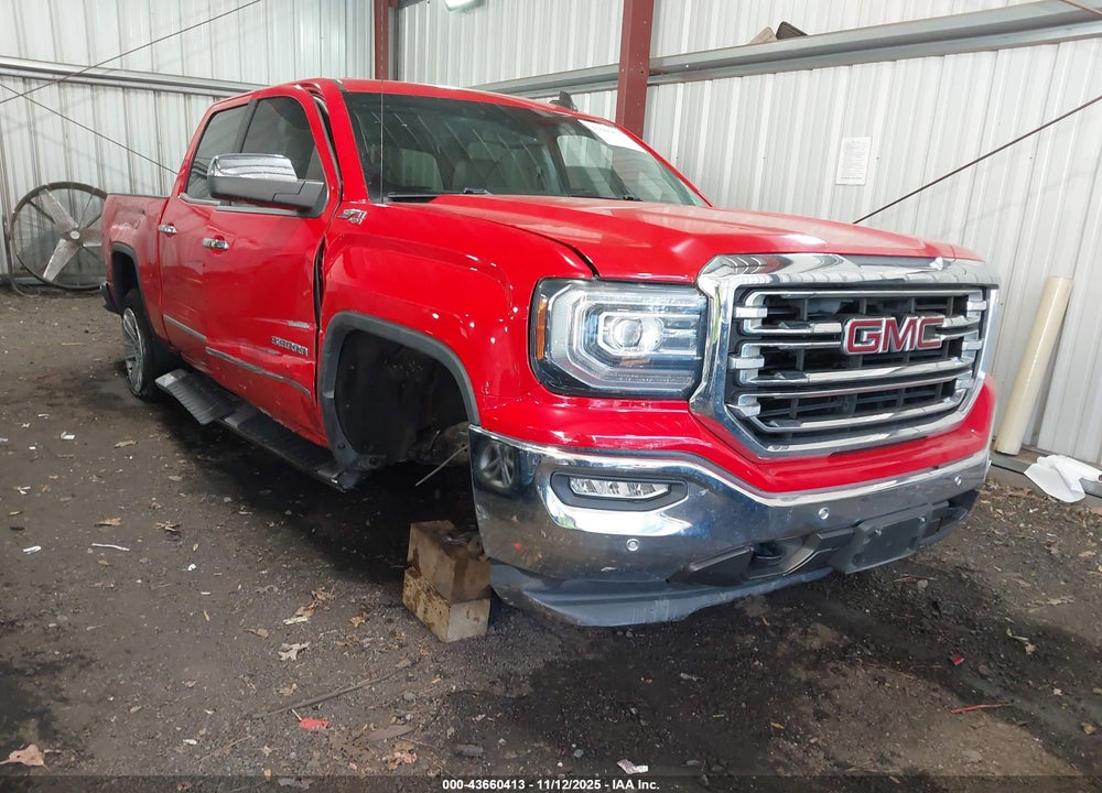 2018 GMC SIERRA 1500 SLT VIN: 3GTU2NEC0JG409916