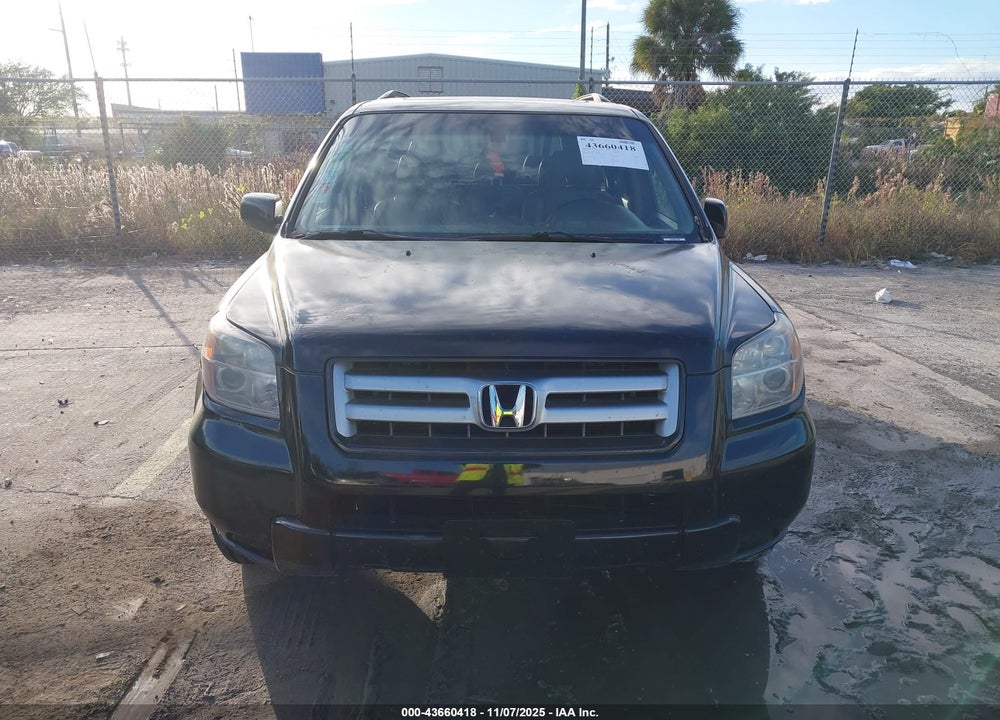 2007 HONDA PILOT EX-L VIN: 5FNYF28527B045059