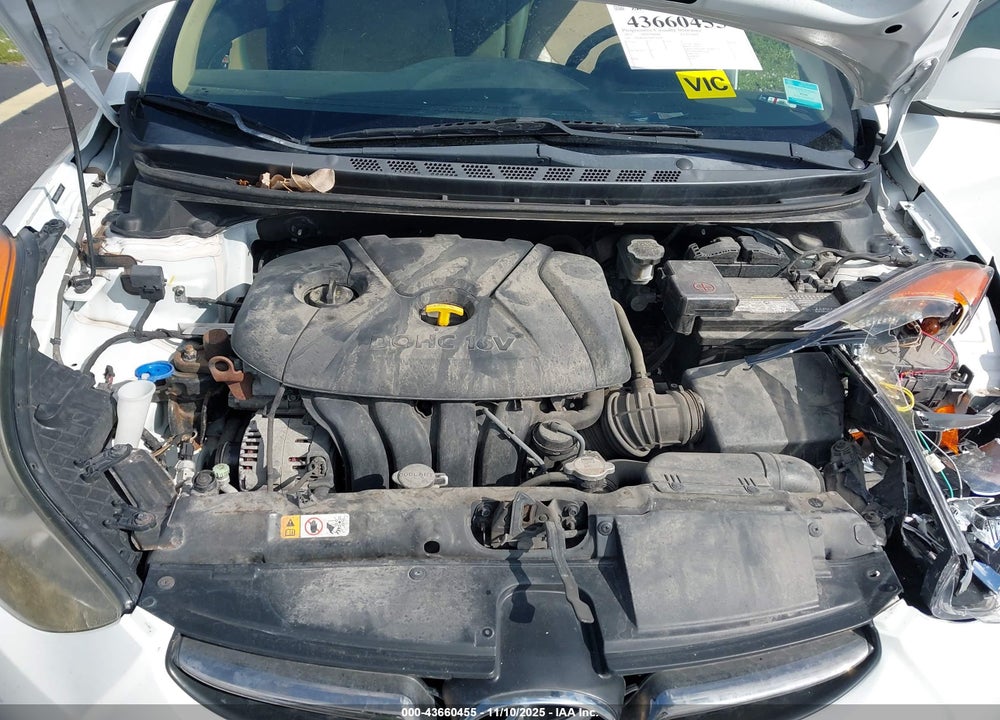 2013 HYUNDAI ELANTRA LIMITED VIN: 5NPDH4AE0DH320438