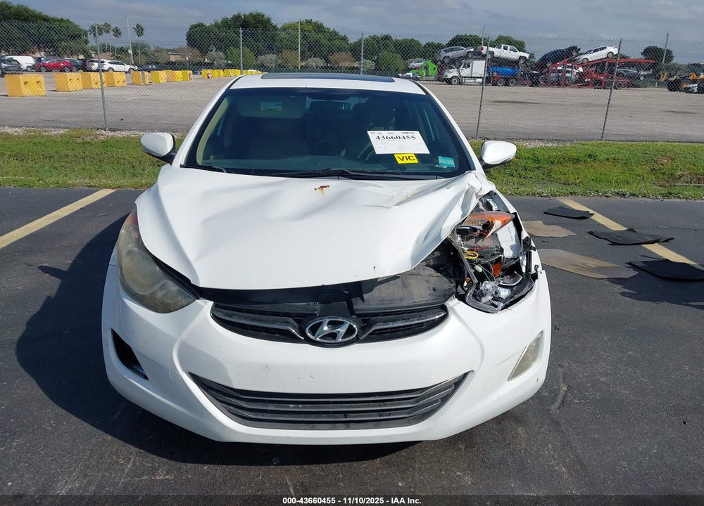 2013 HYUNDAI ELANTRA LIMITED VIN: 5NPDH4AE0DH320438