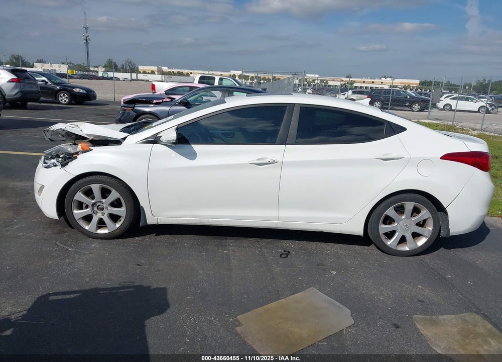 2013 HYUNDAI ELANTRA LIMITED VIN: 5NPDH4AE0DH320438