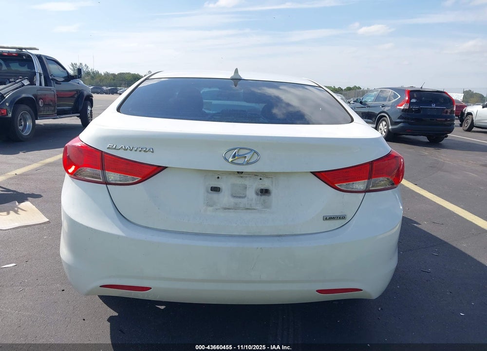 2013 HYUNDAI ELANTRA LIMITED VIN: 5NPDH4AE0DH320438