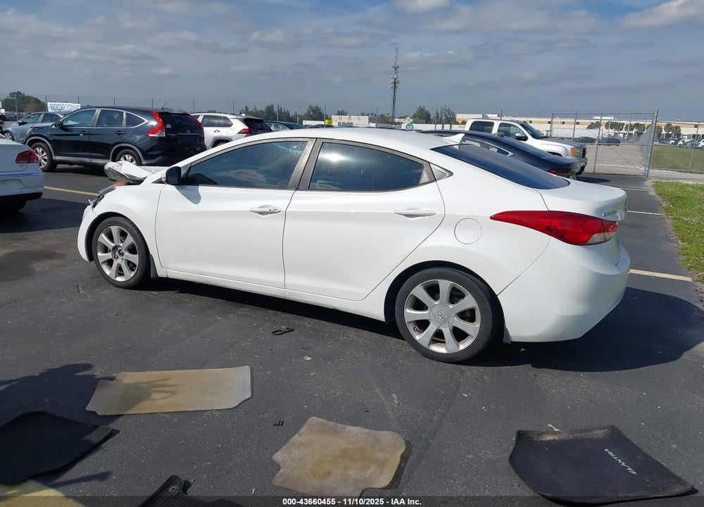 2013 HYUNDAI ELANTRA LIMITED VIN: 5NPDH4AE0DH320438