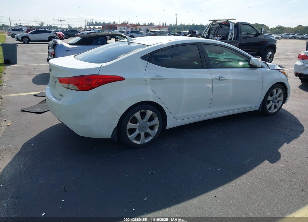 2013 HYUNDAI ELANTRA LIMITED VIN: 5NPDH4AE0DH320438