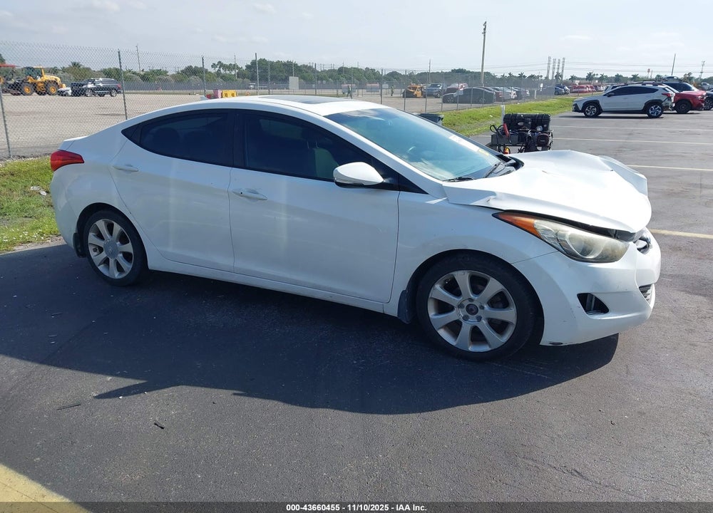 2013 HYUNDAI ELANTRA LIMITED VIN: 5NPDH4AE0DH320438