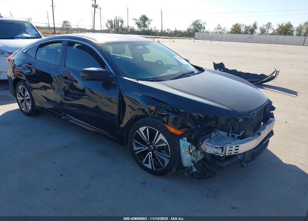 2018 HONDA CIVIC EX-L VIN: JHMFC1F7XJX019853