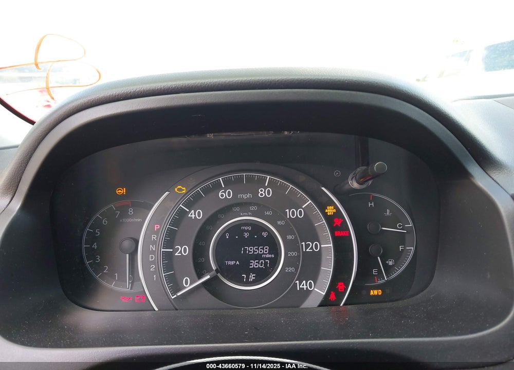 2012 HONDA CR-V EX-L VIN: 5J6RM4H76CL023896