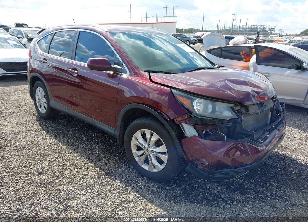 2012 HONDA CR-V EX-L VIN: 5J6RM4H76CL023896