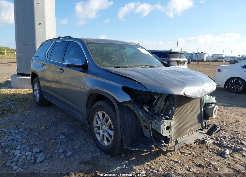 2020 CHEVROLET TRAVERSE FWD LT CLOTH VIN: 1GNERGKW6LJ115097