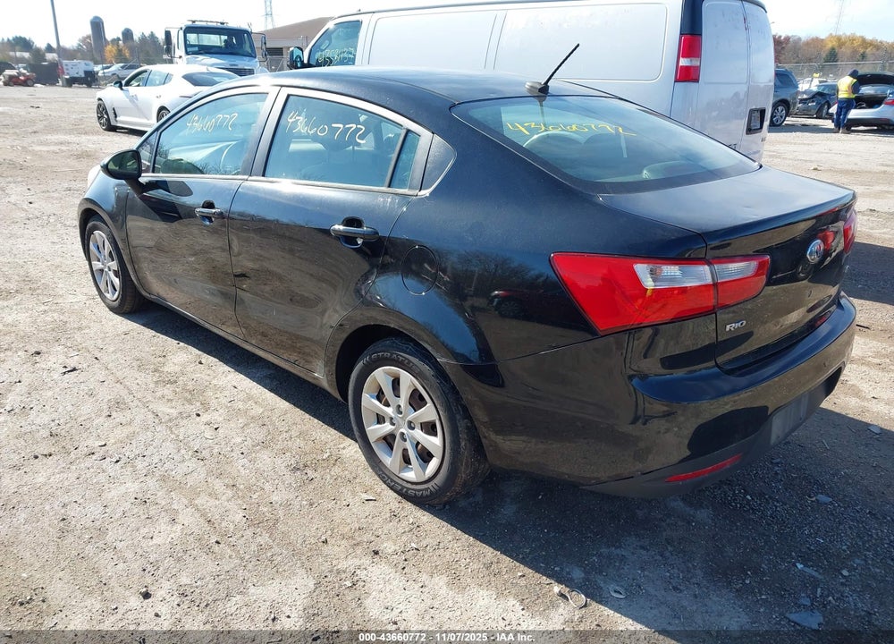2014 KIA RIO LX VIN: KNADM4A34E6395243