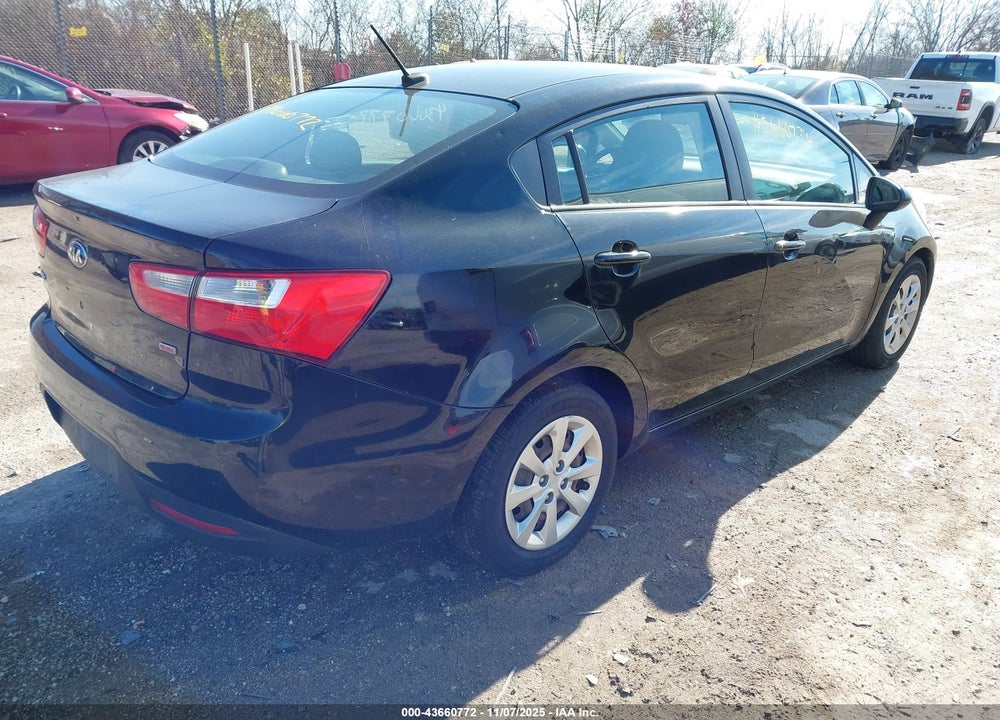 2014 KIA RIO LX VIN: KNADM4A34E6395243