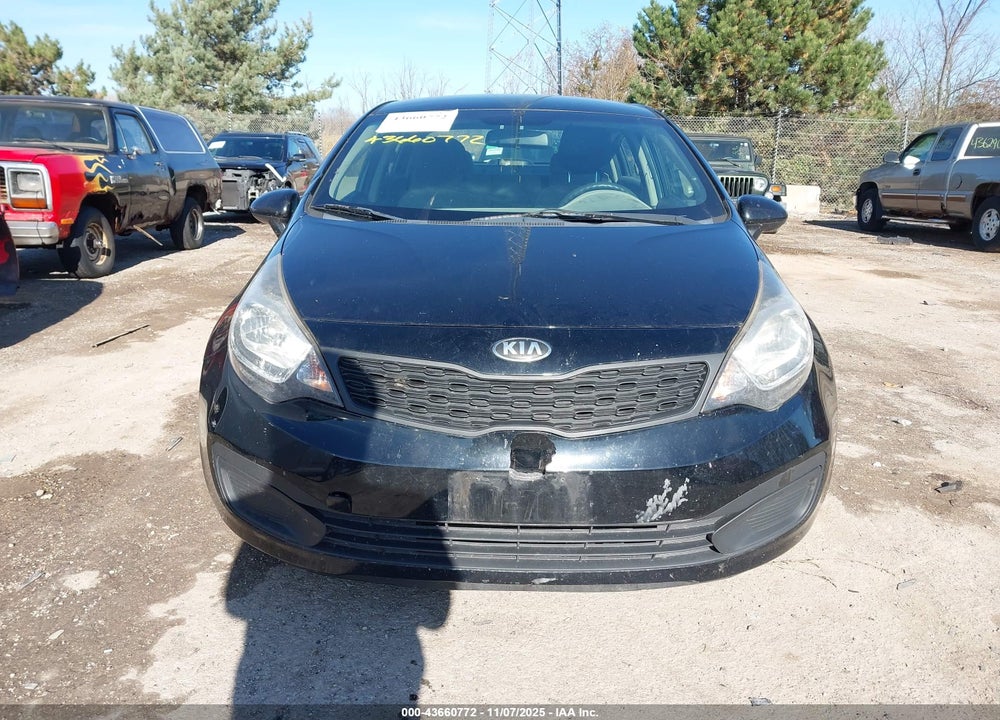 2014 KIA RIO LX VIN: KNADM4A34E6395243