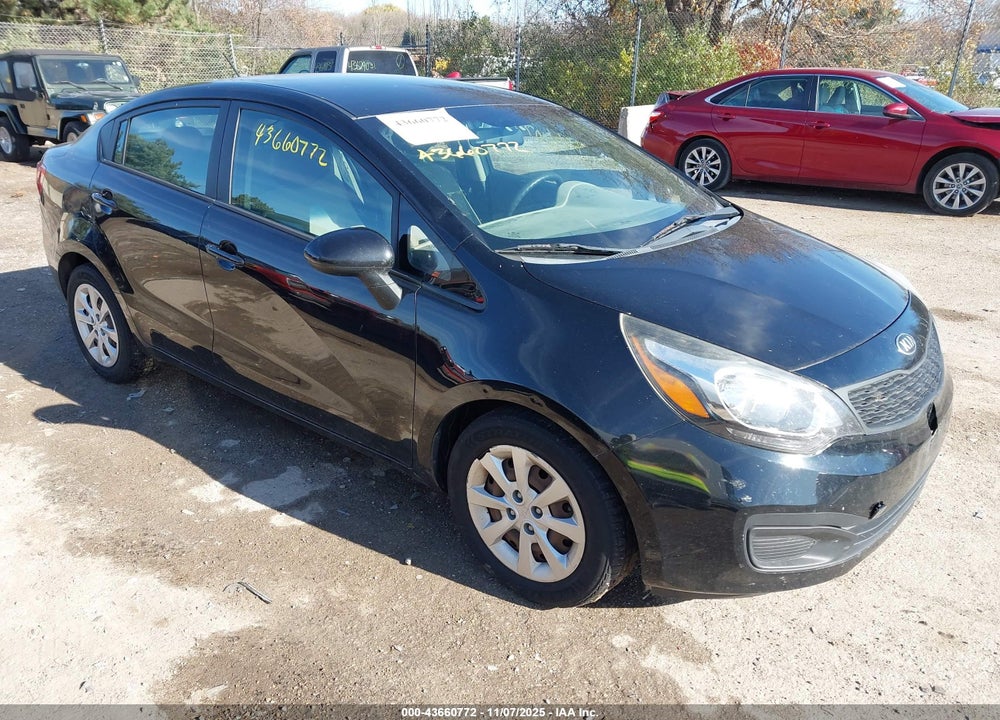 2014 KIA RIO LX VIN: KNADM4A34E6395243