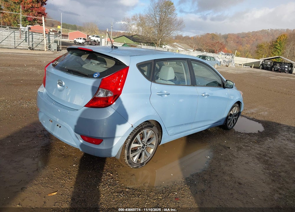 2012 HYUNDAI ACCENT SE VIN: KMHCU5AE5CU018091