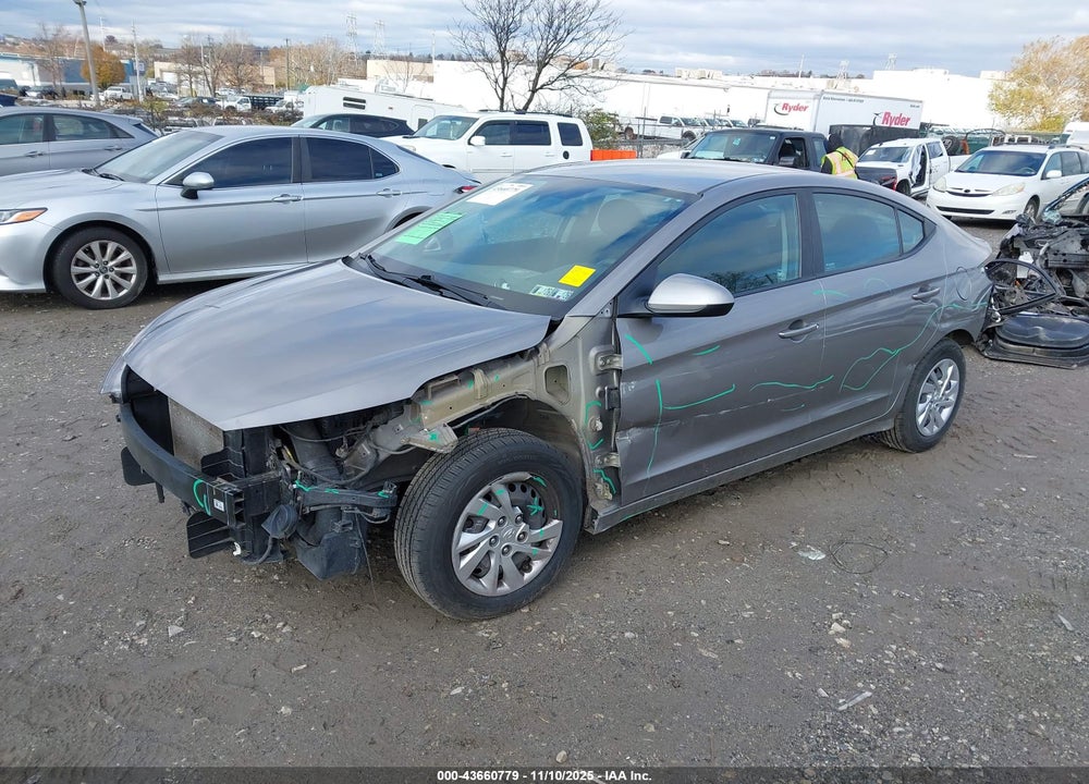 2020 HYUNDAI ELANTRA SE VIN: KMHD74LF0LU070563