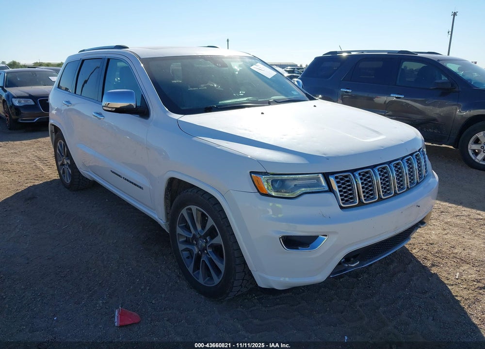 2017 JEEP GRAND CHEROKEE OVERLAND 4X4 VIN: 1C4RJFCT5HC705920