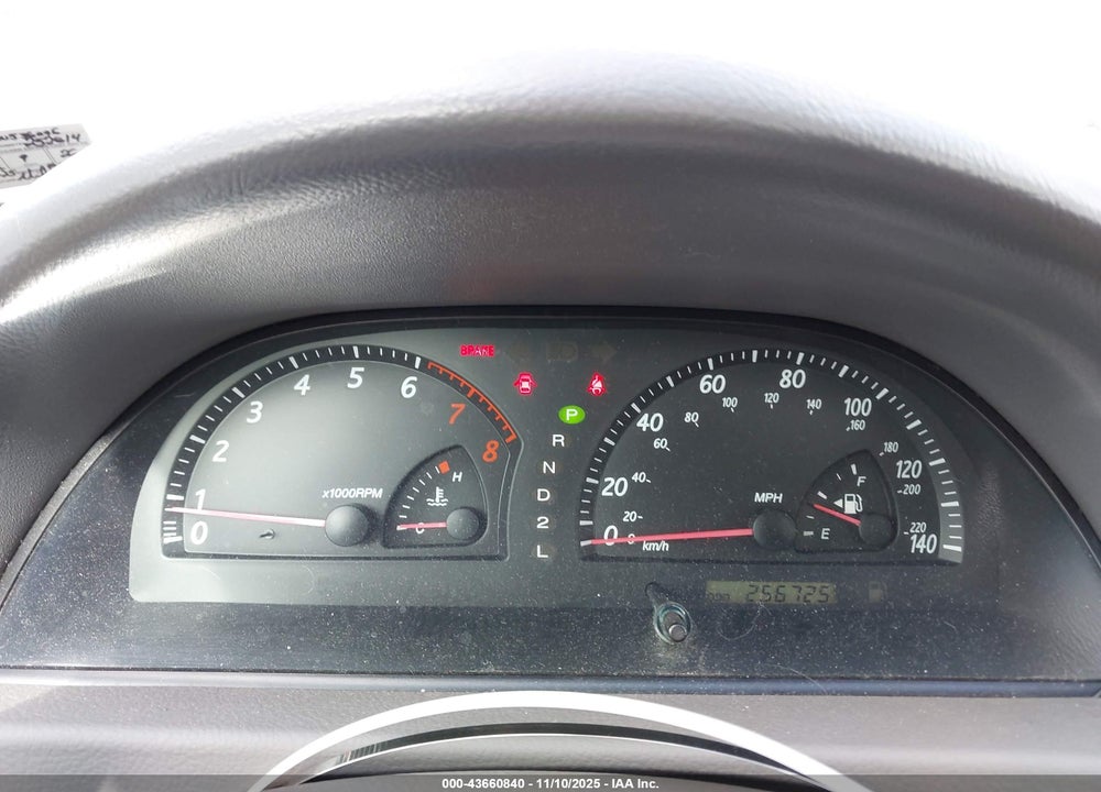 2002 TOYOTA CAMRY XLE V6 VIN: 4T1BF30K82U536096