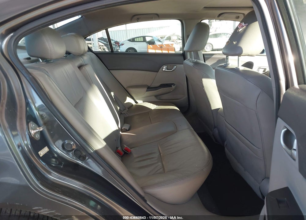 2012 HONDA CIVIC EX-L VIN: 2HGFB2F9XCH590876