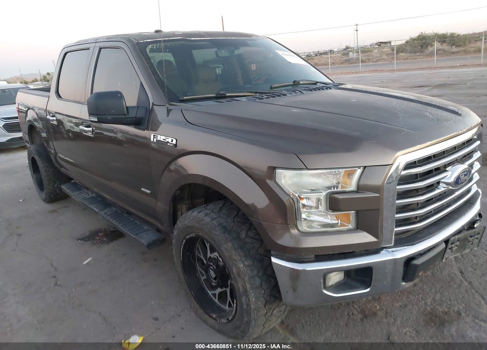 2016 FORD F-150 XLT VIN: 1FTEW1CP9GKD94213