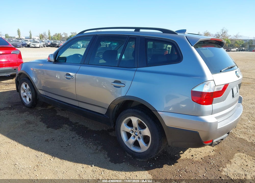 2007 BMW X3 3.0SI VIN: WBXPC93447WF16867