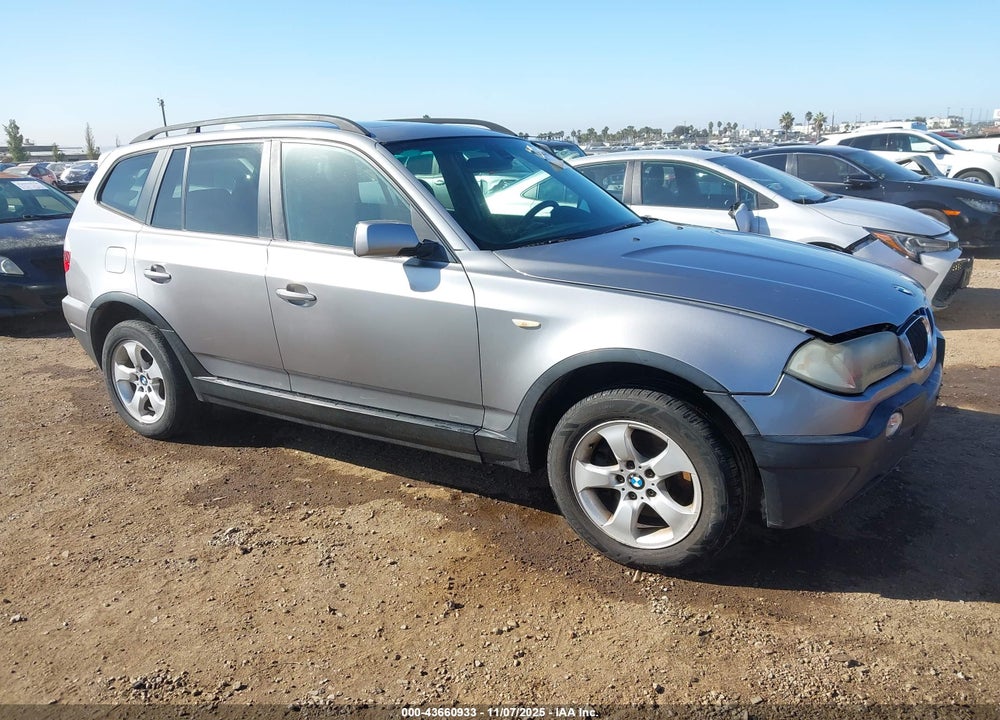 2007 BMW X3 3.0SI VIN: WBXPC93447WF16867