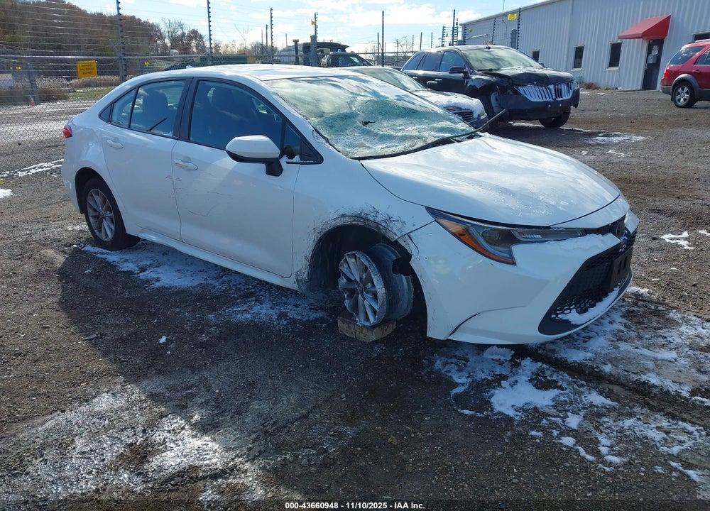 2020 TOYOTA COROLLA LE VIN: JTDHPRAE7LJ072759