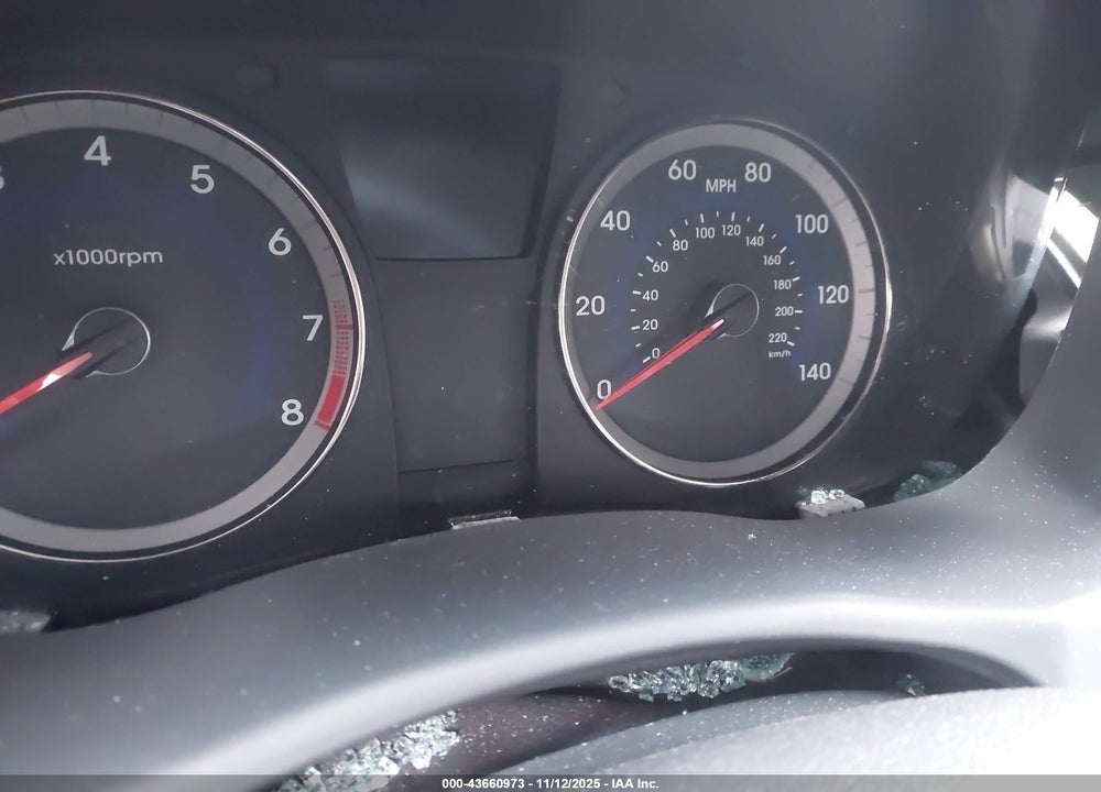 2013 HYUNDAI ACCENT GLS VIN: KMHCT4AE3DU391242