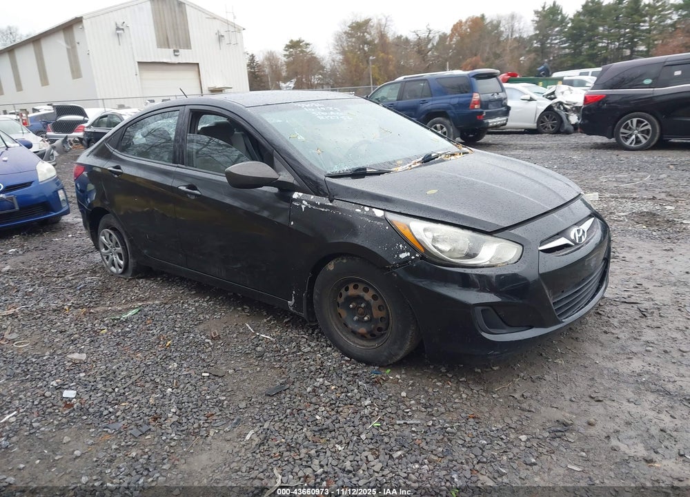 2013 HYUNDAI ACCENT GLS VIN: KMHCT4AE3DU391242