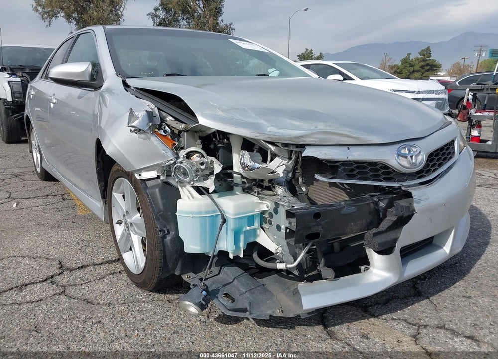 2013 TOYOTA CAMRY SE VIN: 4T1BF1FK9DU675278