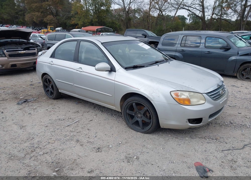 2008 KIA SPECTRA EX VIN: KNAFE121585492009