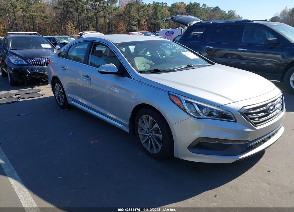 2016 HYUNDAI SONATA SPORT/LIMITED VIN: 5NPE34AF0GH367291