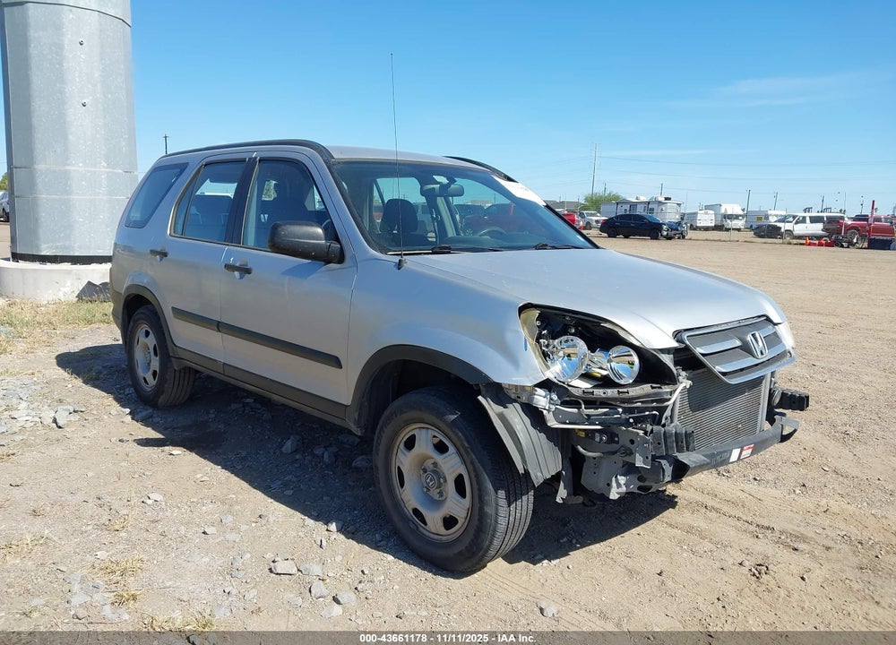 2005 HONDA CR-V LX VIN: JHLRD68585C019676