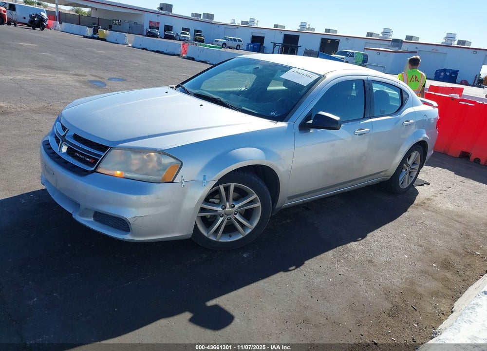 2012 DODGE AVENGER VIN: 1C3CDZAG5CN314398