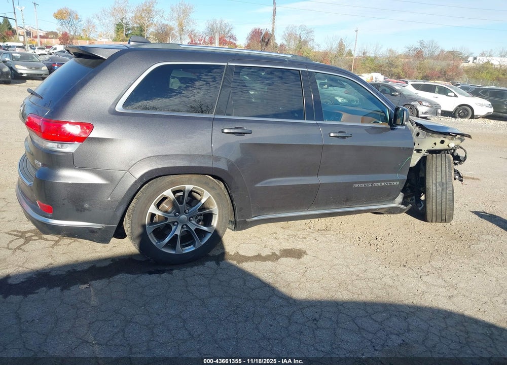 2021 JEEP GRAND CHEROKEE SUMMIT 4X4 VIN: 1C4RJFJG4MC590131