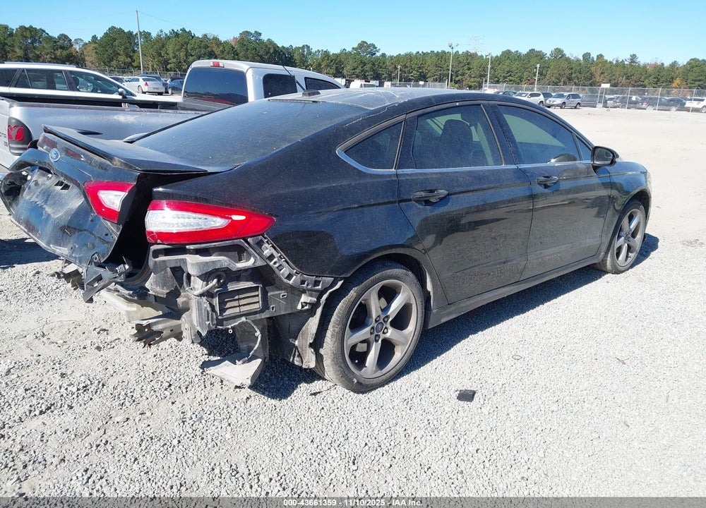 2016 FORD FUSION SE VIN: 3FA6P0H75GR243164
