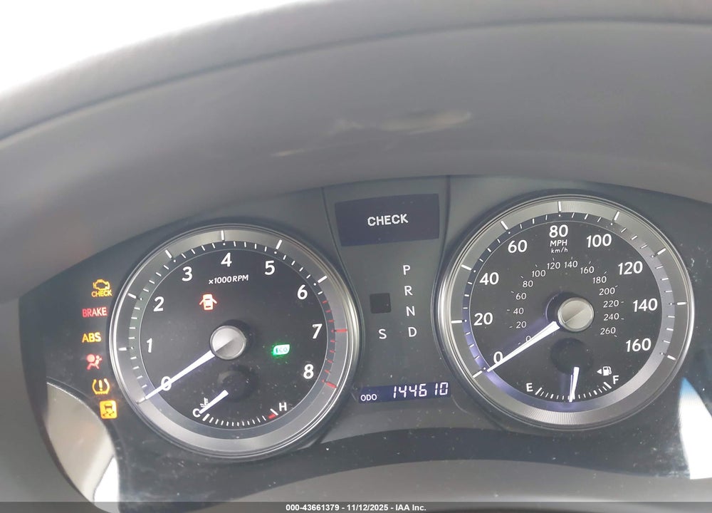 2012 LEXUS ES 350 VIN: JTHBK1EG1C2497808