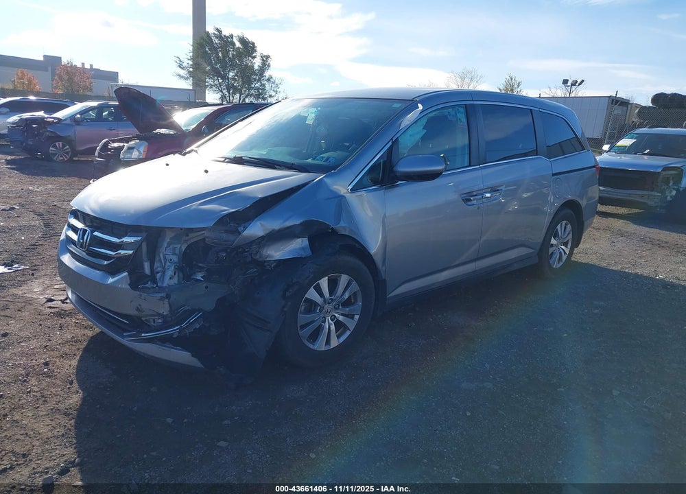 2016 HONDA ODYSSEY EX VIN: 5FNRL5H48GB071462