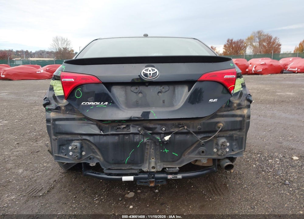 2018 TOYOTA COROLLA SE VIN: 2T1BURHE9JC006307