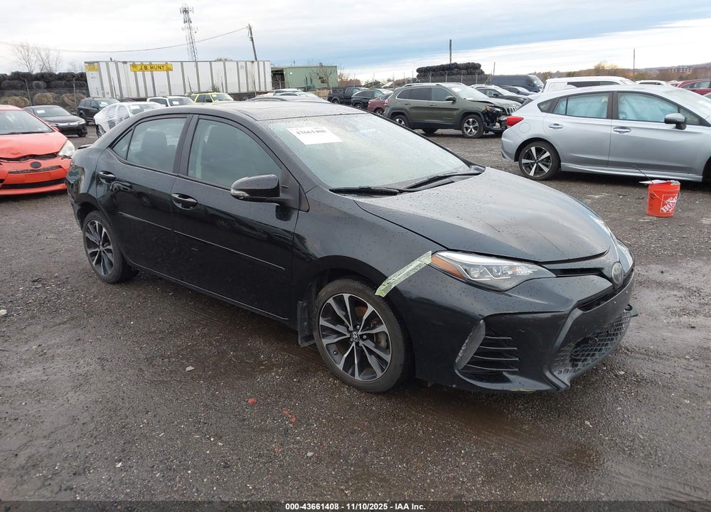 2018 TOYOTA COROLLA SE VIN: 2T1BURHE9JC006307