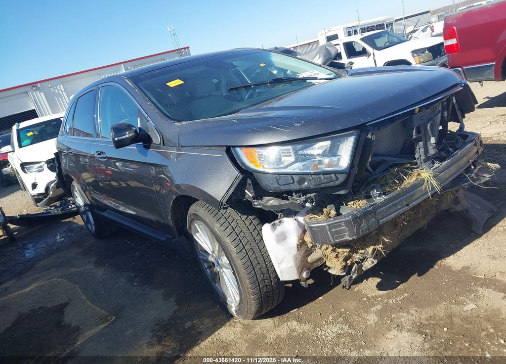 2018 FORD EDGE TITANIUM VIN: 2FMPK3K90JBC18697