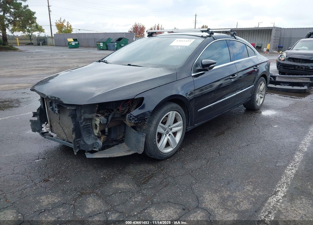 2013 VOLKSWAGEN CC 2.0T SPORT VIN: WVWBN7AN7DE513428