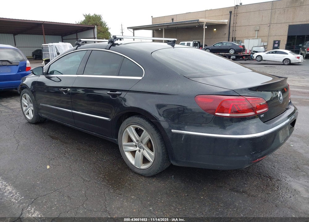 2013 VOLKSWAGEN CC 2.0T SPORT VIN: WVWBN7AN7DE513428