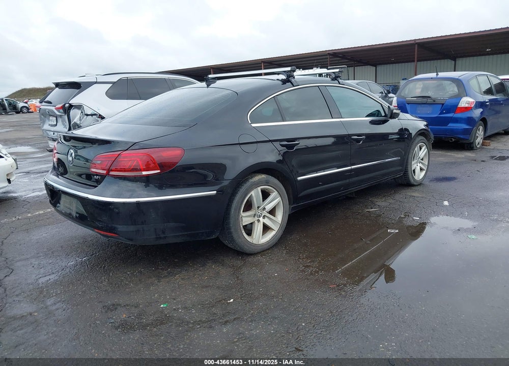 2013 VOLKSWAGEN CC 2.0T SPORT VIN: WVWBN7AN7DE513428