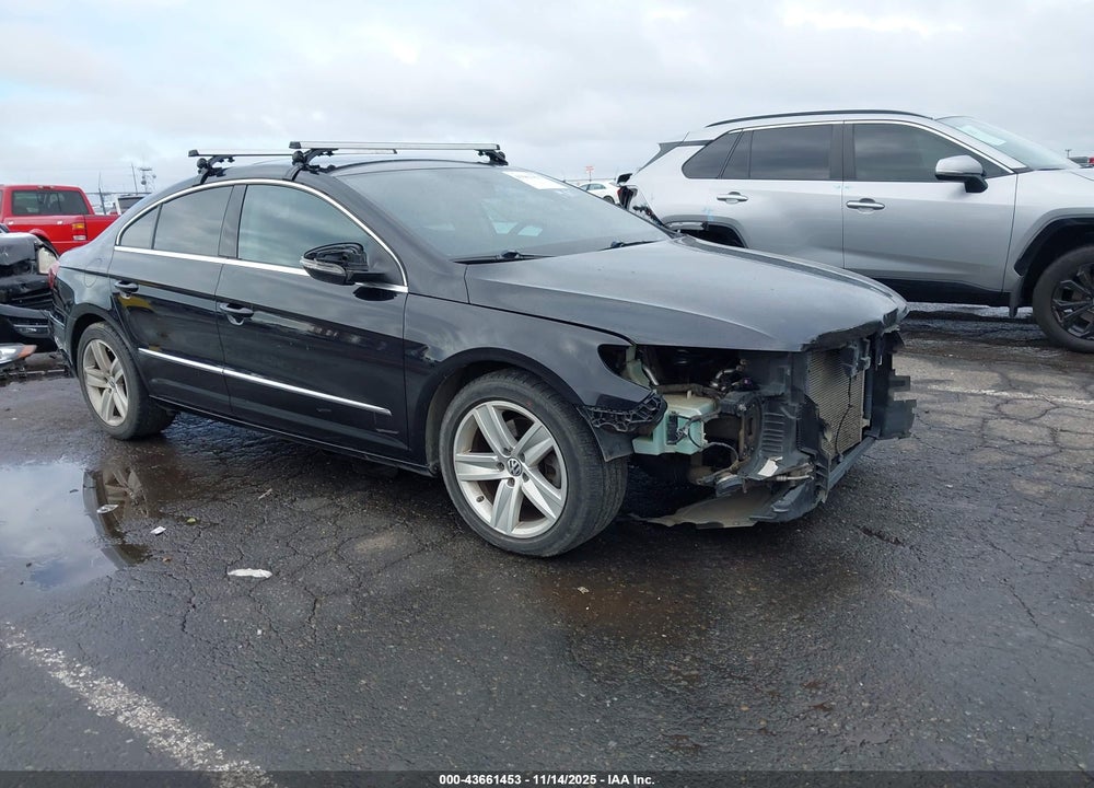 2013 VOLKSWAGEN CC 2.0T SPORT VIN: WVWBN7AN7DE513428