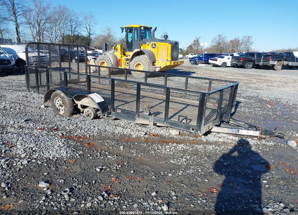 2018 LOAD TRAIL TRAILER 16 LANSCAPE VIN: 4ZEUT1624J1155410