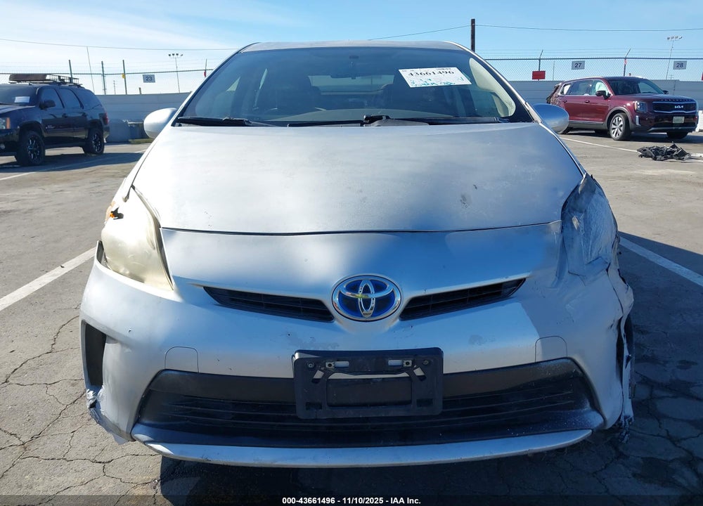 2012 TOYOTA PRIUS THREE VIN: JTDKN3DU5C5412124