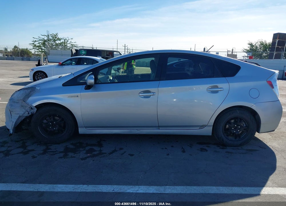 2012 TOYOTA PRIUS THREE VIN: JTDKN3DU5C5412124