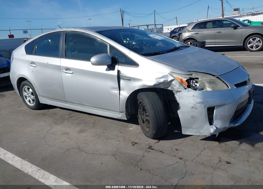 2012 TOYOTA PRIUS THREE VIN: JTDKN3DU5C5412124