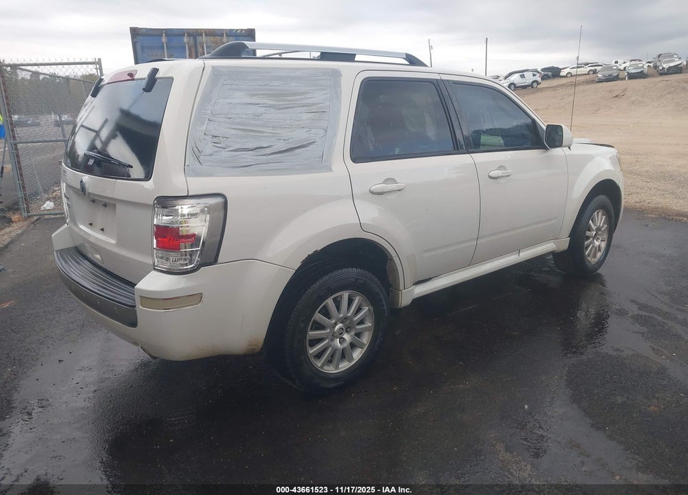 2011 MERCURY MARINER PREMIER VIN: 4M2CN8H78BKJ00685